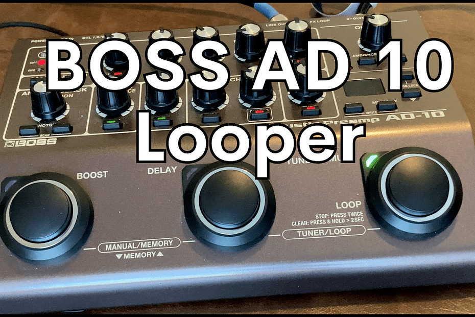 boss ad 10 looper